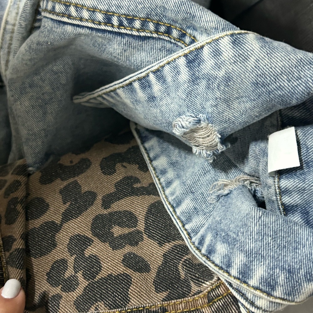 Distressed Light Blue Women's Jeans